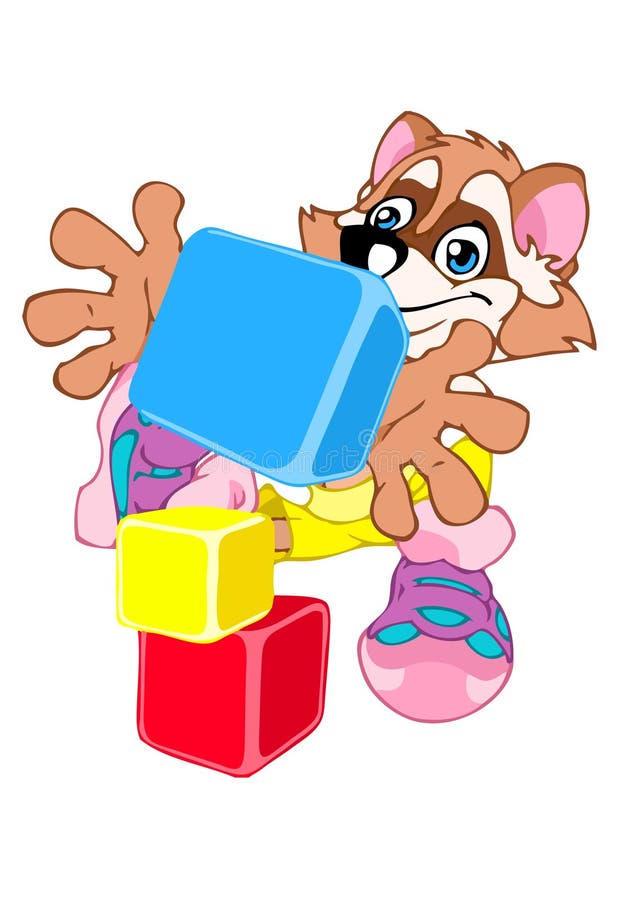 Raccoon illustrazione vettoriale