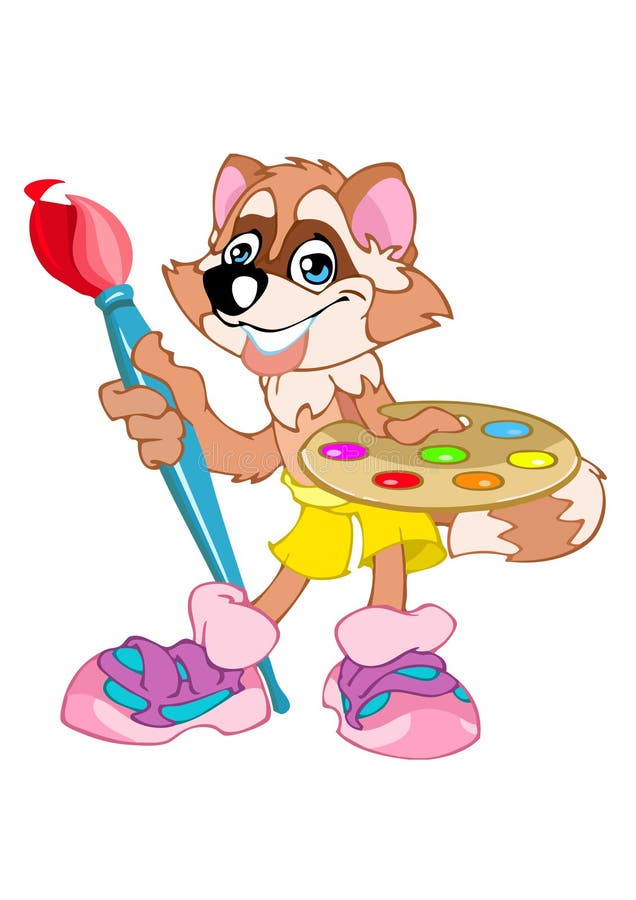 Raccoon royalty illustrazione gratis