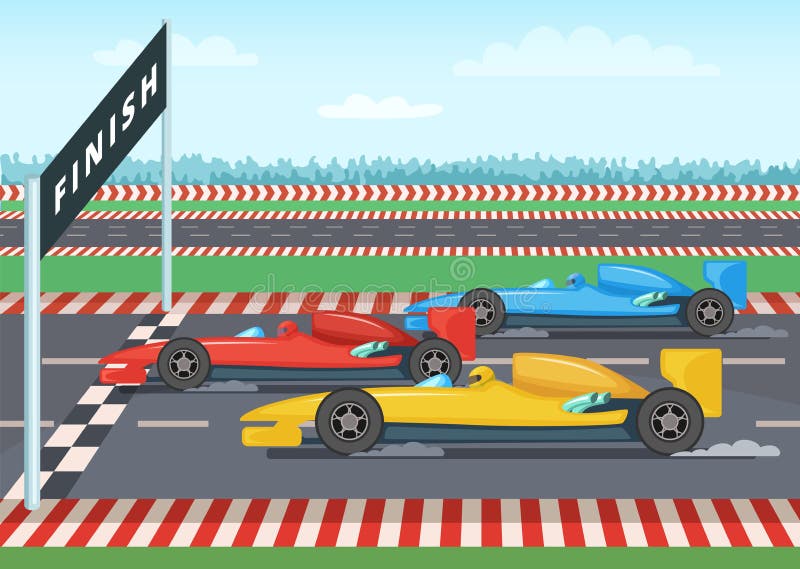 Cartoon Race Car Finish Line Stock Illustrations – 349 Cartoon Race Car  Finish Line Stock Illustrations, Vectors & Clipart - Dreamstime