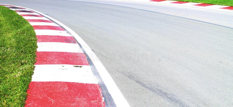 Race curve  stock photo Image of tire marks corner 