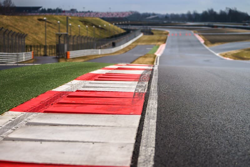 Race way track line royalty free stock image Race way track line royalty free stock image