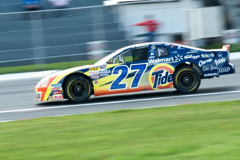 Raceauto NASCAR royalty-vrije stock afbeelding Raceauto NASCAR royalty-vrije stock afbeelding