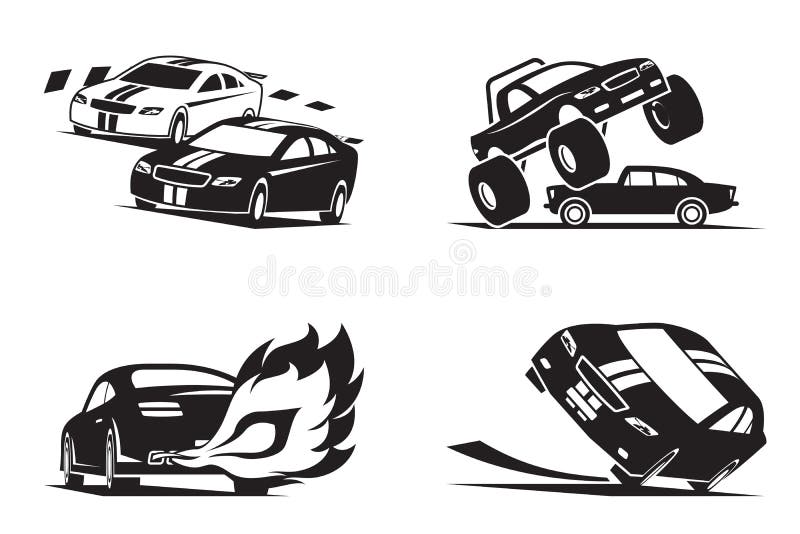 Racing Cars Show Stock Vector. Illustration Of Team, Tire - 92841788