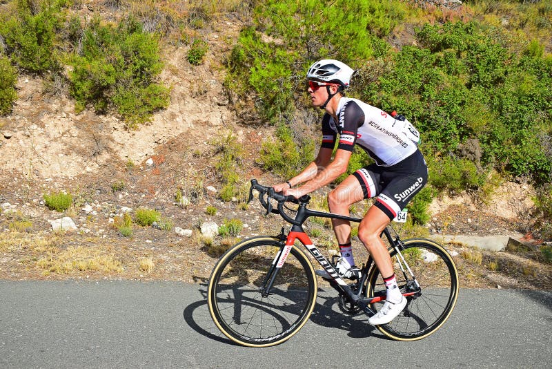 Racing Cyclist Chad Haga Team Sunweb royalty free stock images Racing Cyclist Chad Haga Team Sunweb royalty free stock images