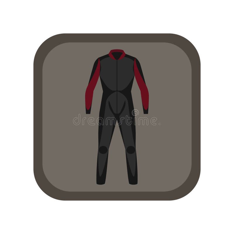 Racing Suit. Vector Illustration Decorative Design Stock Vector