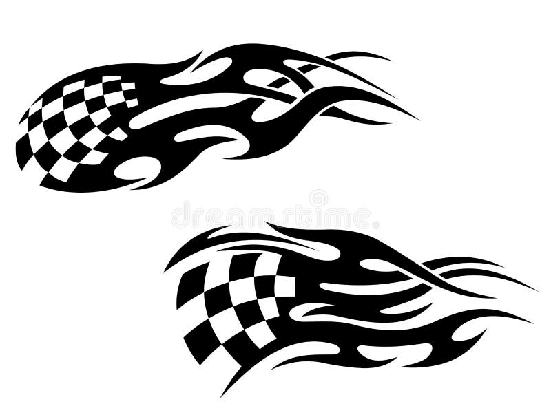 You searched for tribal sport racing tattoo with checkered flag