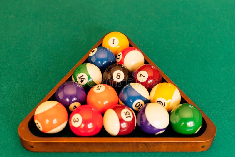 Eight ball rack hi-res stock photography and images - Alamy