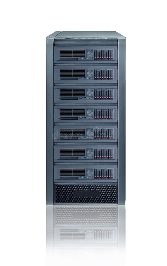 Rack server stock image Rack server stock image