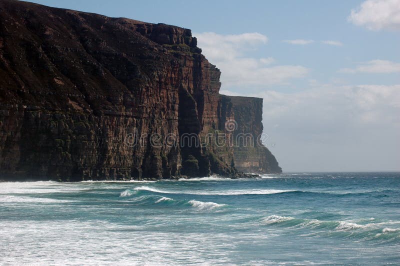 Radwick Bay, Hoy Island, near Orkney,Scotland.UK