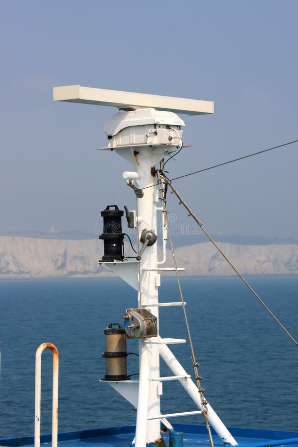 Radar Apparatus stock photo. Image of ferry, sonar, navigational 43975222