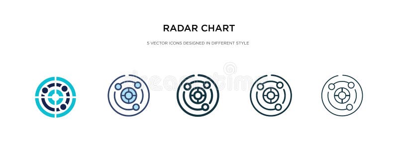 Radar Chart Vector