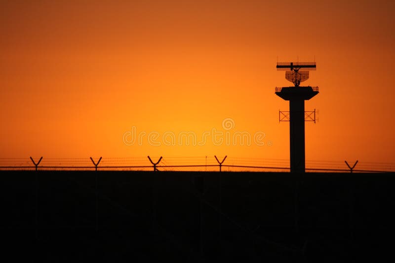 Radar tower at sydney airport