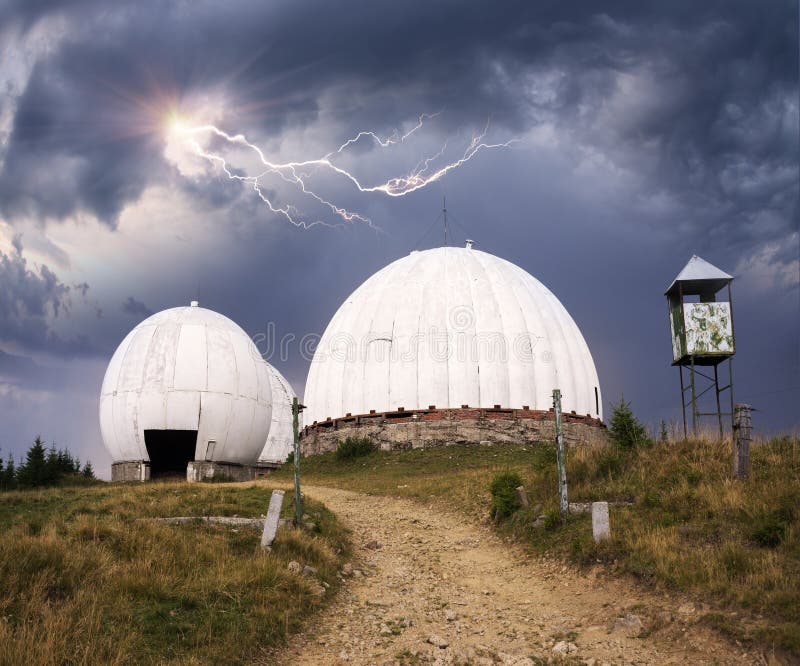 Radar UDSSR, Ukraine stockfoto Radar UDSSR, Ukraine stockfoto