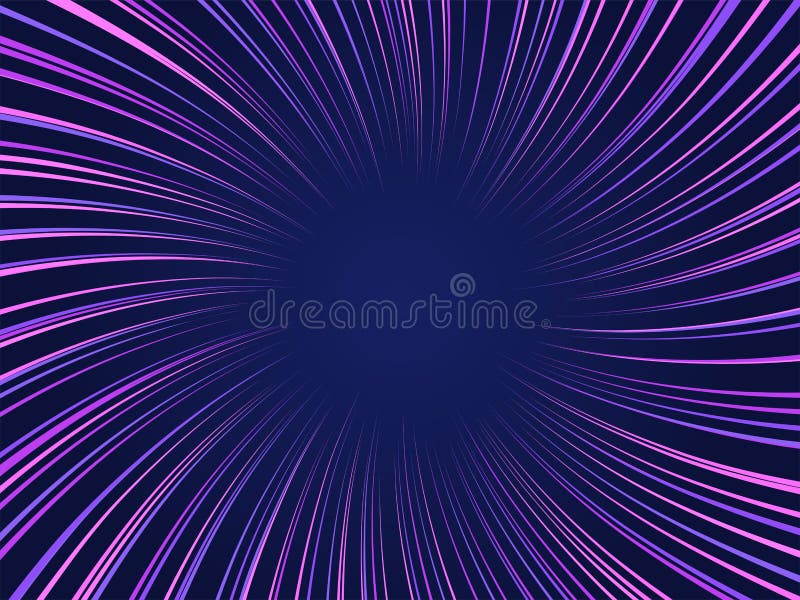 Radial Line Drawing. Action, Speed Lines, Stripes Stock Vector - Illustration of perspective, frame: 187031089