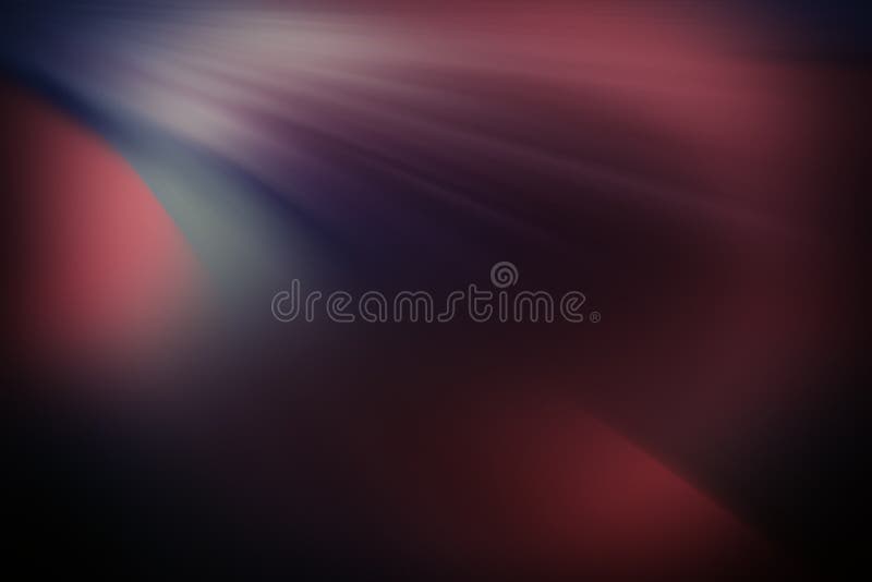 Radial colored curved lines. Abstract background. Element of design. The colors in the dark tonality are blue, white, black.