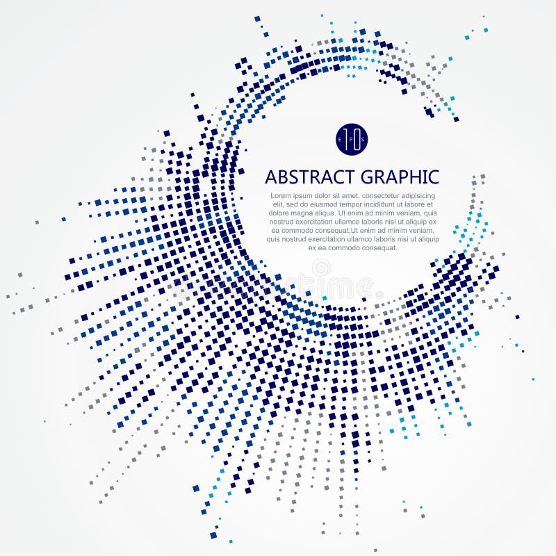 Radial lattice graphic design.