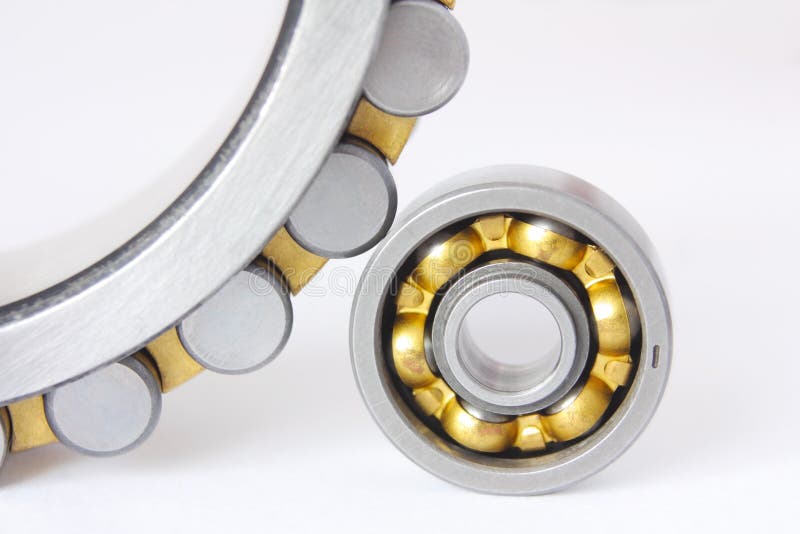 Radial thrust bearings stock image. Image of workings 13423347