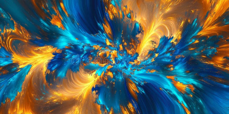 A radiant, colorful abstract background inspired by glowing particle trails. The fast-moving stock photography