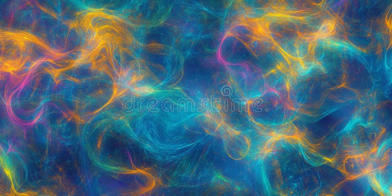 A radiant, colorful abstract background inspired by glowing particle trails. The fast-moving royalty free stock image