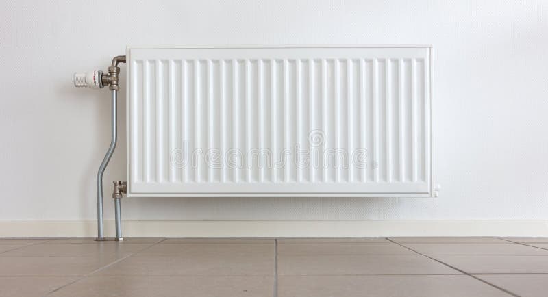 Radiateur de chauffage dans une maison néerlandaise photos stock Radiateur de chauffage dans une maison néerlandaise photos stock