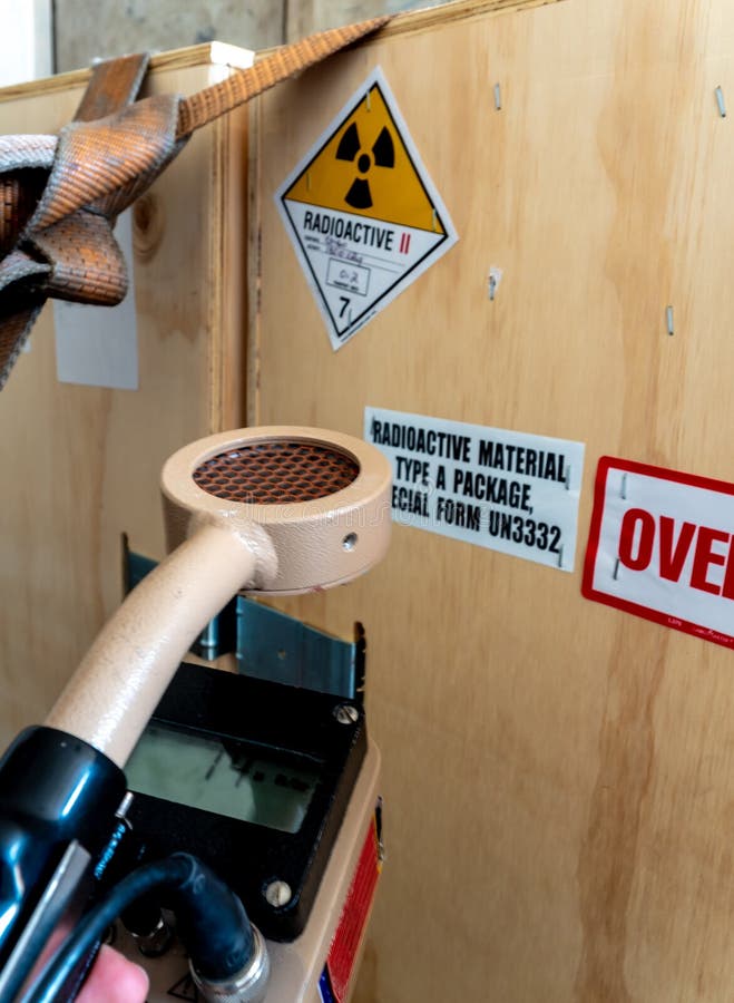 Radiation Measurement with Radiation Survey Meter Stock Photo Image of radioactivity, meter