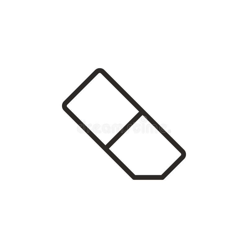 Radiergummivektorikone Element des Design-Tools f?r bewegliches Konzept und Netz Appsvektor D?nne Linie Ikone f?r Websitedesign u lizenzfreie abbildung Radiergummivektorikone Element des Design-Tools f?r bewegliches Konzept und Netz Appsvektor D?nne Linie Ikone f?r Websitedesign u lizenzfreie abbildung