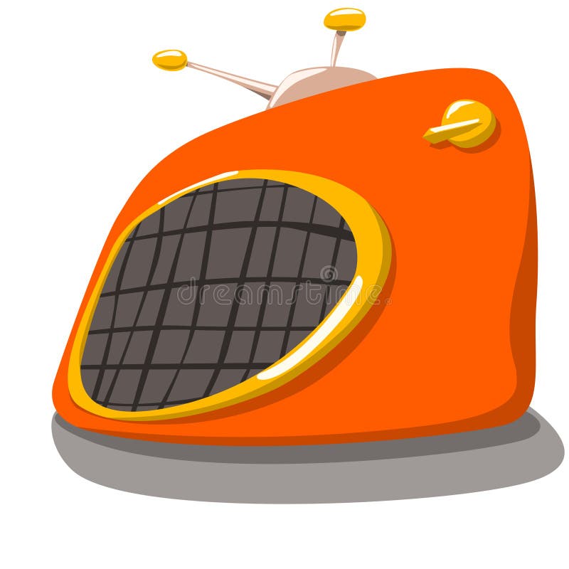 Radio royalty free illustration