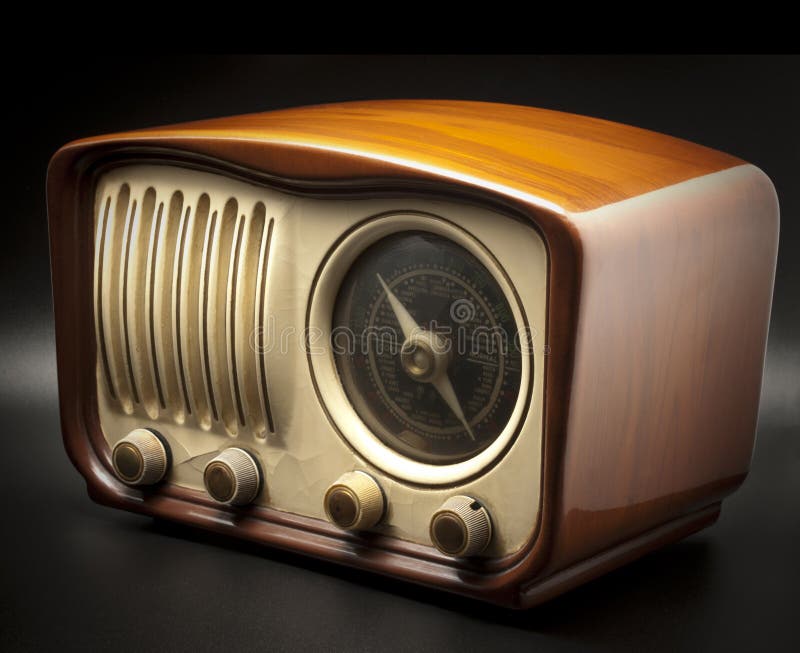 Radio dell'annata fotografie stock Radio dell'annata fotografie stock