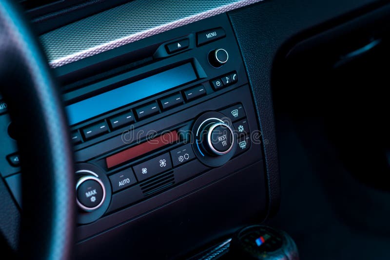 Radio Head Unit stock image. Image of disk, disc, temp 66055617