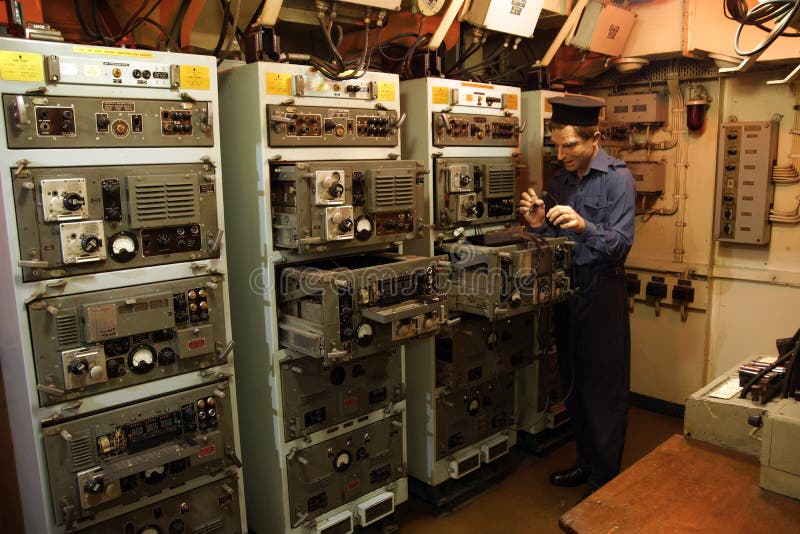 Radio room stock image. Image of thames, battle, repairs 41326177