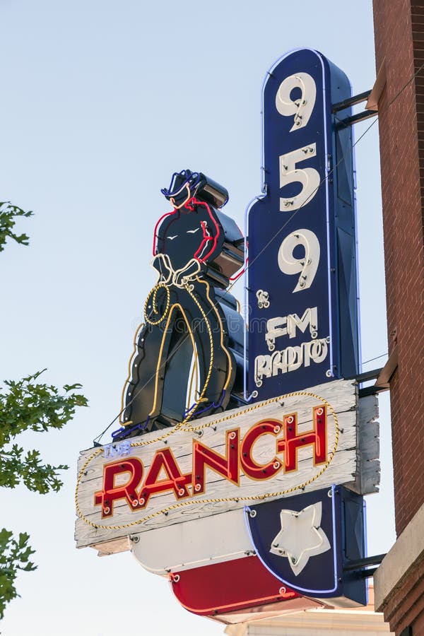 Radio Station in Fort Worth, Texas, USA royalty free stock image Radio Station in Fort Worth, Texas, USA royalty free stock image