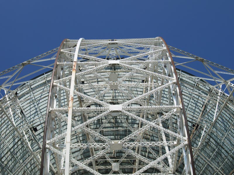 Radio telescope detail