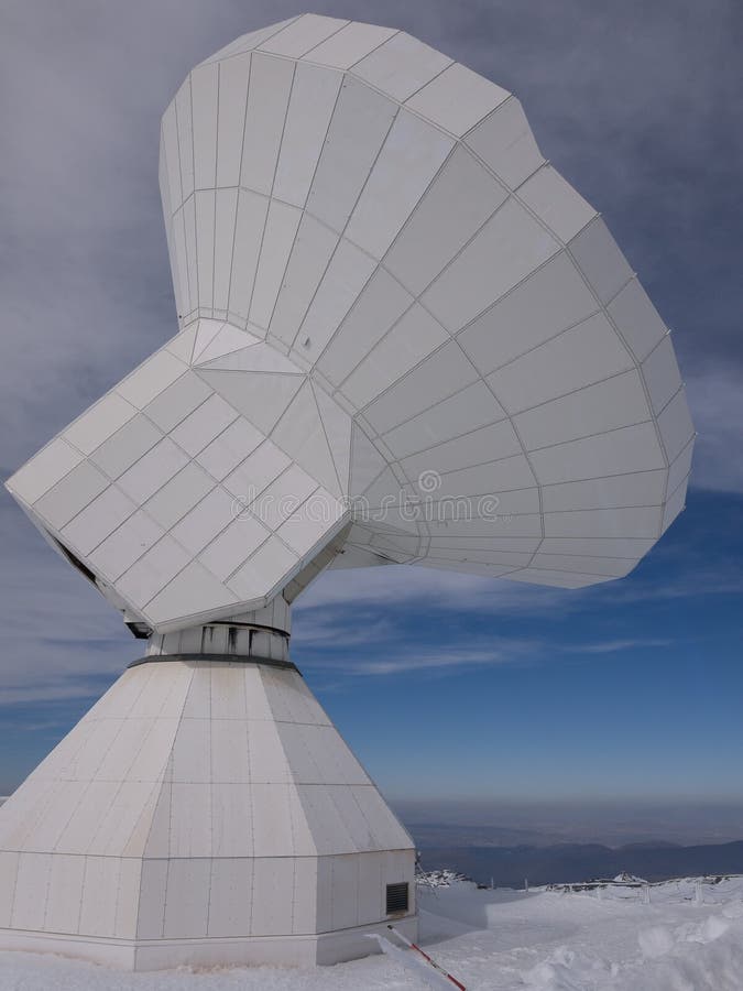 Observatory in the Sierra Nevada Mountains Stock Photo Image of