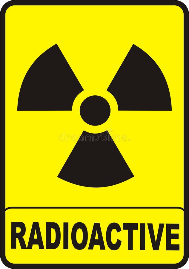 Una nuova forma di cartello indicante il pericolo radioattivo.