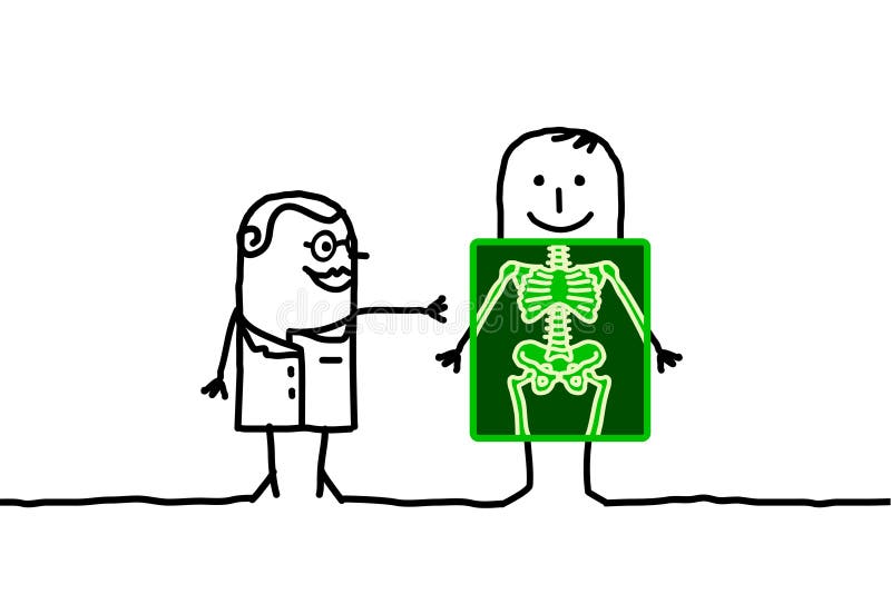 Radiología stock de ilustración Radiología stock de ilustración
