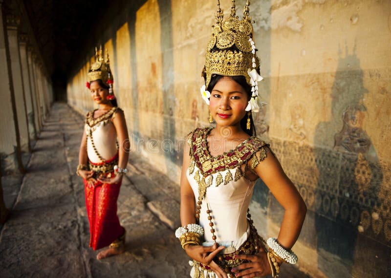 Raditional Aspara Dancers Cambodia