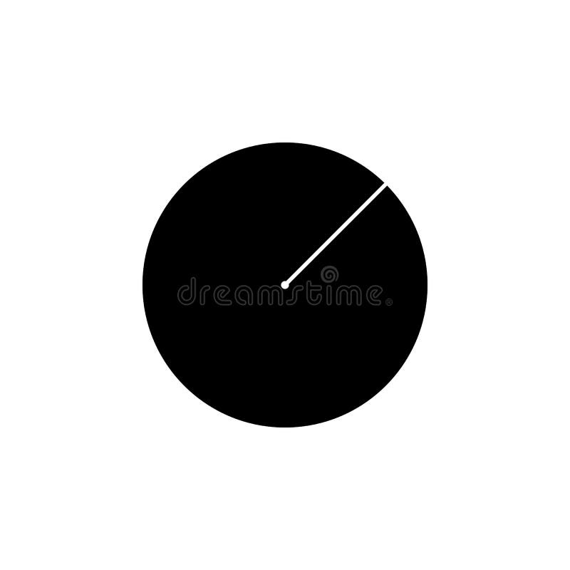 Radius of a circle icon. Elements of Geometric figure icon for concept and web apps. Illustration icon for website design and dev royalty free illustration Radius of a circle icon. Elements of Geometric figure icon for concept and web apps. Illustration icon for website design and dev royalty free illustration