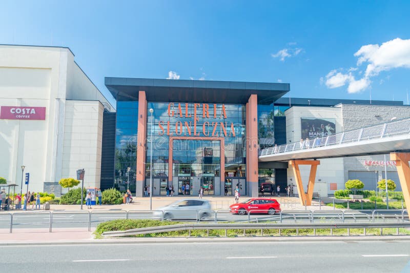 Galeria Sloneczna Shopping Mall in City Center of Radom Editorial Stock ...