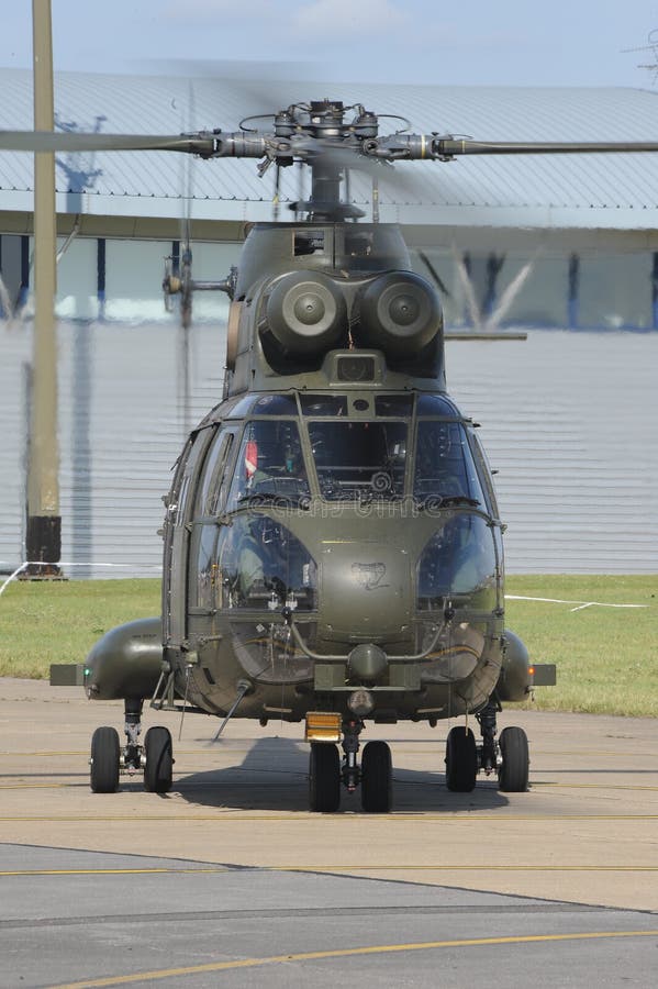 RAF Puma helicopter