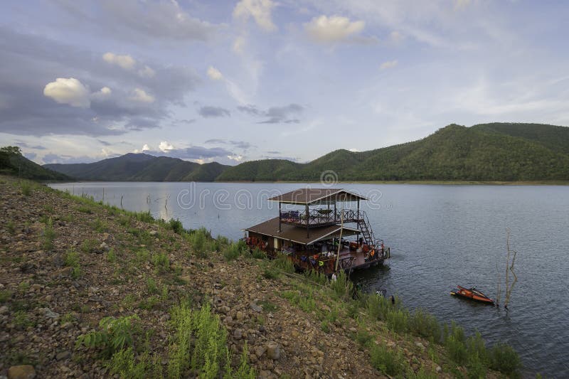 Raft House Jet Ski Lake Stock Photos Free & RoyaltyFree Stock Photos