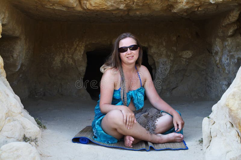 Ragazza del Hippie fotografia stock Ragazza del Hippie fotografia stock