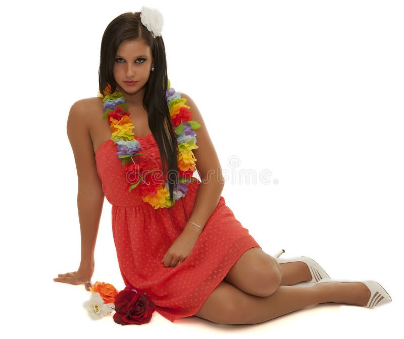 Ragazza delle Hawai immagine stock libera da diritti Ragazza delle Hawai immagine stock libera da diritti