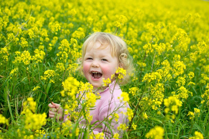 Ragazza di felicità fotografia stock libera da diritti