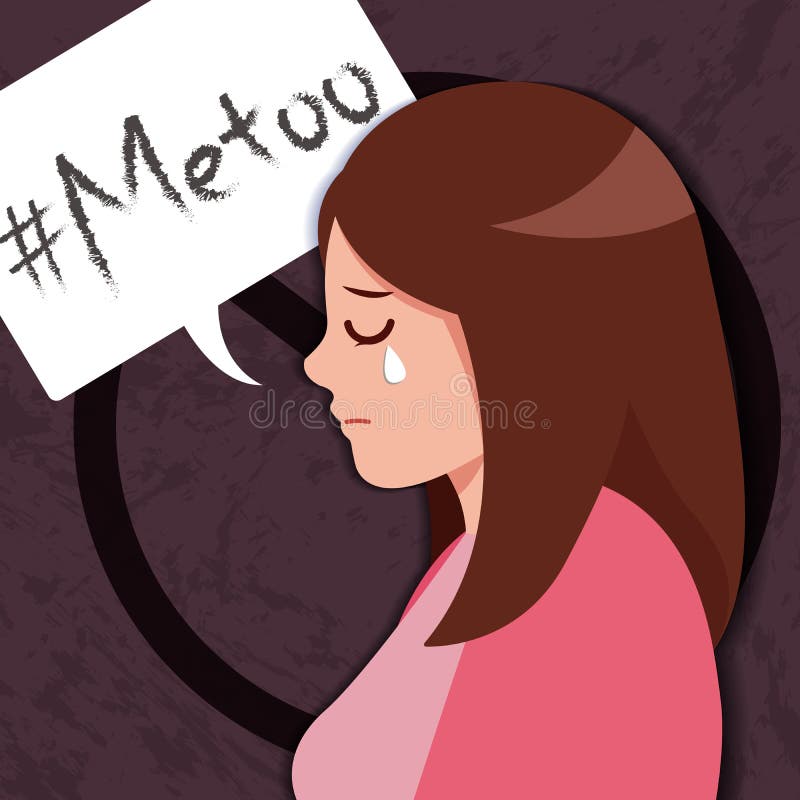 Sad girl of me too by Sexual harassment. Sad girl of me too by Sexual harassment