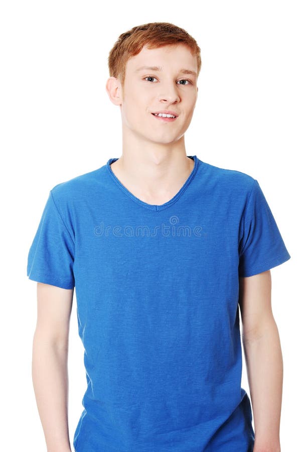 Ragazzo teenager allegro fotografia stock libera da diritti