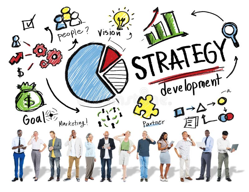 Strategy Development Goal Marketing Vision Planning Business Concept. Strategy Development Goal Marketing Vision Planning Business Concept.