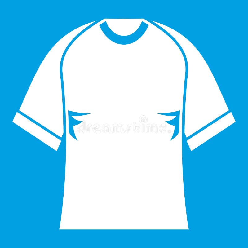 Raglan het wit van het t-shirtpictogram royalty-vrije illustratie Raglan het wit van het t-shirtpictogram royalty-vrije illustratie