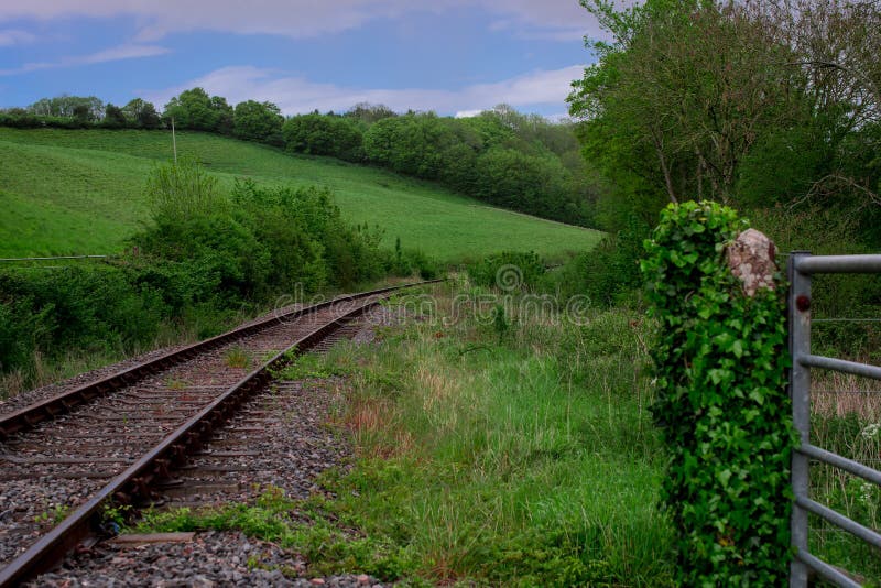 Rail the Tracks of the UK Railways Stock Photo Image of platforms, platform 219348776