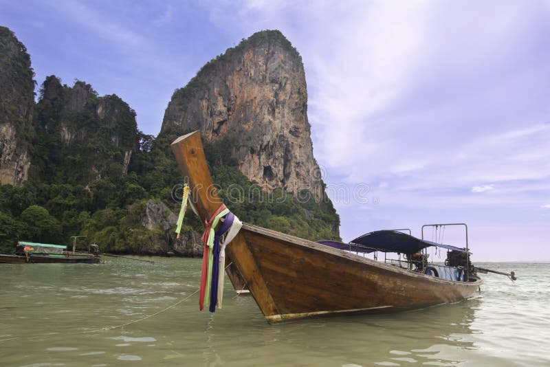 Railay Bay Thailand beach stock image. Image of clear - 27900057