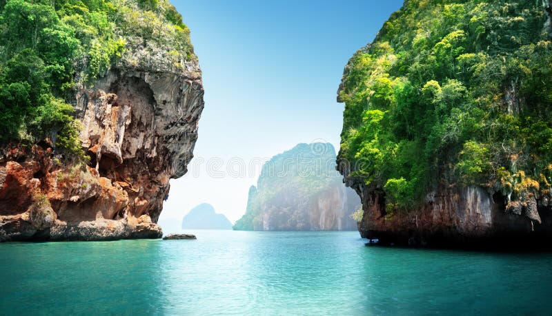 Railay strand royaltyfri bild Railay strand royaltyfri bild